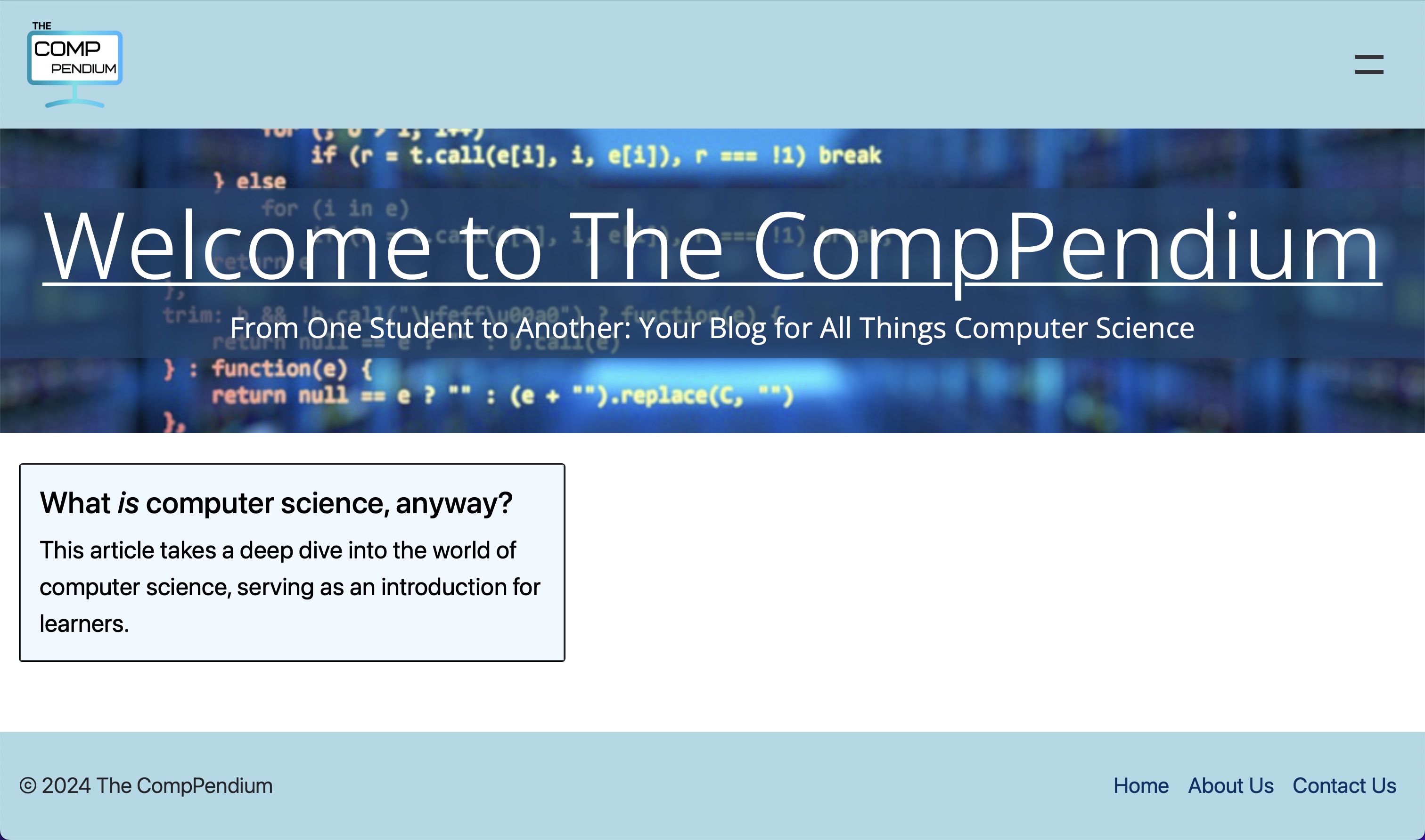 The CompPendium Blog